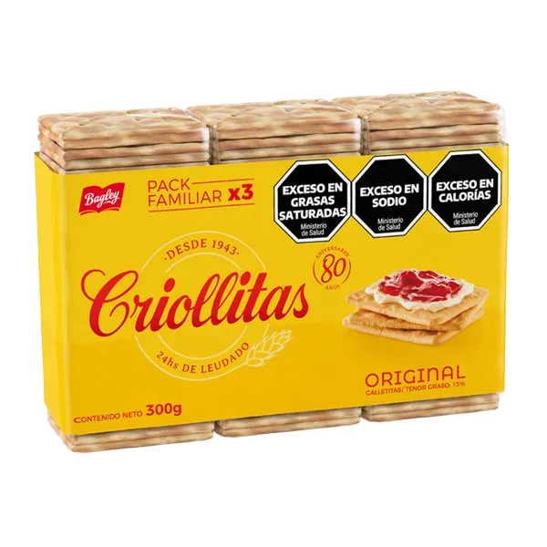 20241009-10204.png GALLETAS CRIOLLITAS ORIGINAL 100 GRS - 3 UN