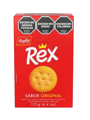 GALLETAS REX ORIGINAL BOX 125 GRS