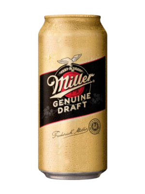 CERVEZA MILLER LATA RUBIA 473ML
