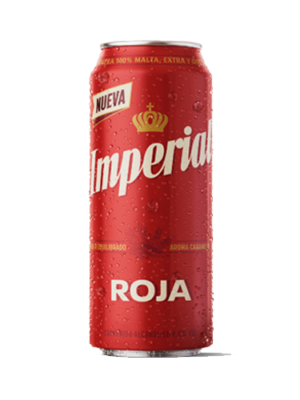 CERVEZA IMPERIAL ROJA LATA 473ML