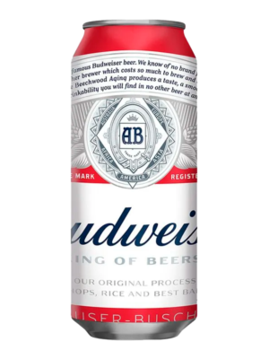 CEREVEZA BUDWEISER PILSENER LATA 473ML