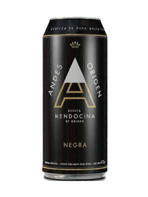 CERVEZA ANDES ORIGEN NEGRA LATA 473ML