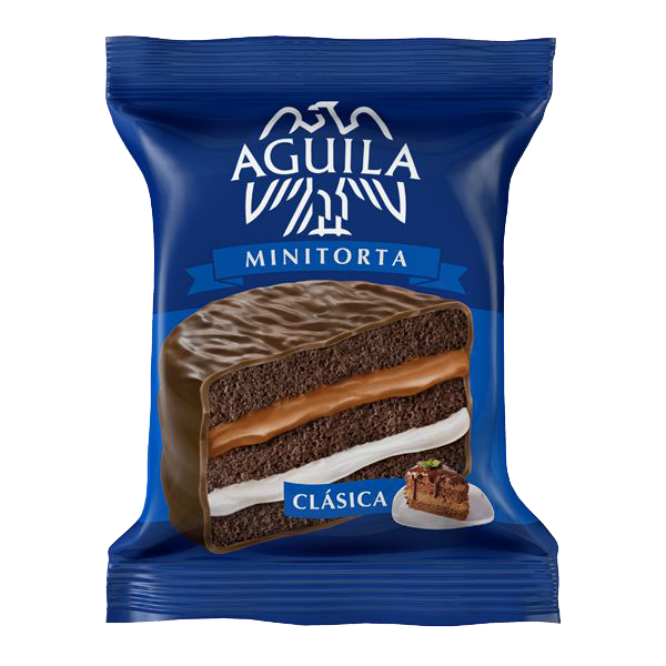 AGUILA-CLASICO.png ALFAJOR MINITORTA CLÁSICA AGUILA 69GRS