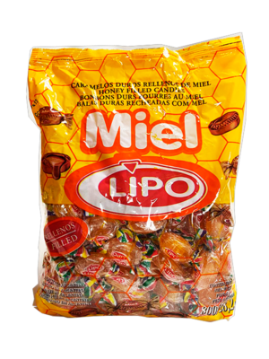 CARAMELOS LIPO MIEL BOLSA 800 GRS