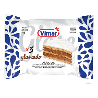 D_634399-MLA78752804329_082024-C.jpg ALFAJOR VIMAR X3 GLASEADO