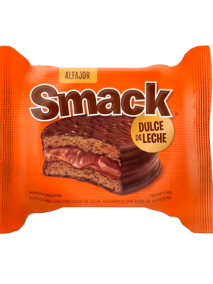 ALFAJOR SMACK  DULCE DE LECHE 60GRS