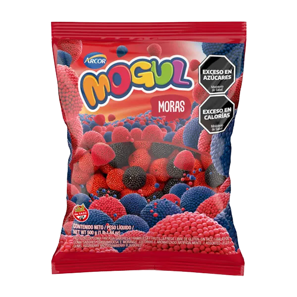 MOGUL-MORAS.png GOMITAS MASTICABLES MOGUL MORAS 500 GRS.