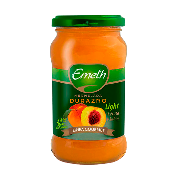 MERMELADA EMETH DIET DURAZNO 390 GRS.