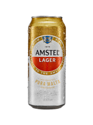 CERVEZA AMSTEL LAGER LATA 473ML