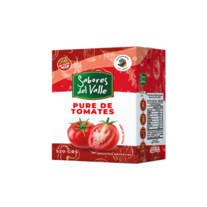 PURE DE TOMATE SABORES DEL VALLE TETRA 520GRS