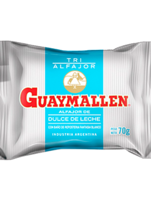 ALFAJOR GUAYMALLEN DULCE DE LECHE 70 GRS