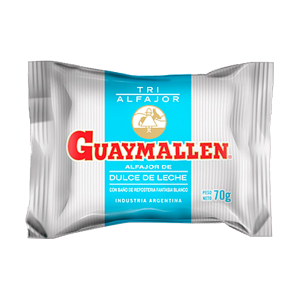Sin-titulo8419.png ALFAJOR GUAYMALLEN DULCE DE LECHE 70 GRS