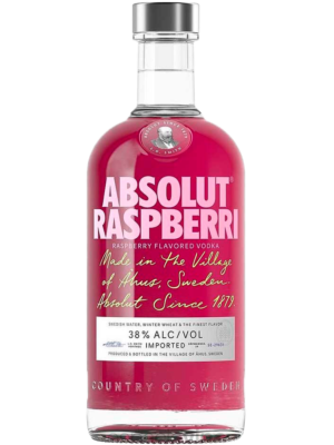 VODKA ABSOLUT RASPBERRI BOTELLA 700ML