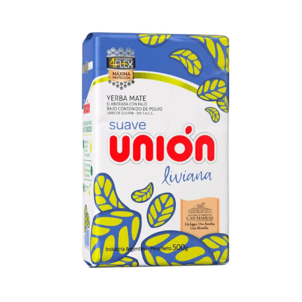 Yerba-Union-Suave-Liviana-X-500-G-1-9620.png YERBA MATE UNION LIVIANA 500GR