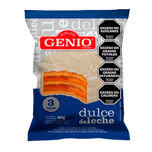 alfajor-genio-triple-ddl-blanco.png ALFAJOR GENIO TRIPLE BLANCO 60 GRS.