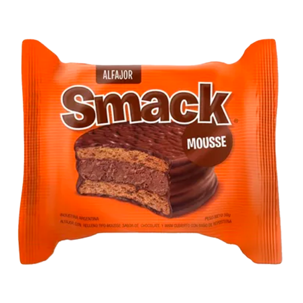ALFAJOR SMACK DDL 6UN 60GRS