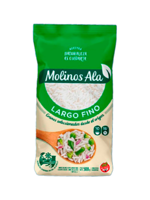 ARROZ MOLINOS ALA LARGO FINO 500GRS