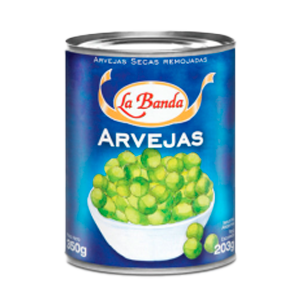 arvejas-secas-la-banda.png ARVEJAS LA BANDA SECAS REMOJADAS LATA 350GRS