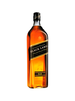 WHISKY JOHNNIE WALKER  BLACK LABEL 1 LT.