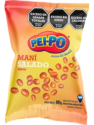 MANI PEIPO FRITOS 80GRS
