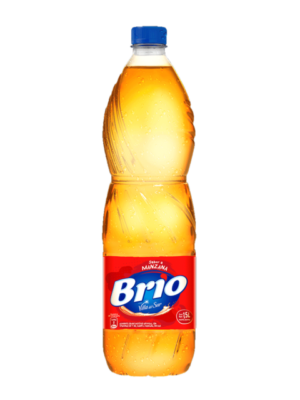 AGUA SABORIZADA BRIO SIN GAS MANZANA 1.5LTS