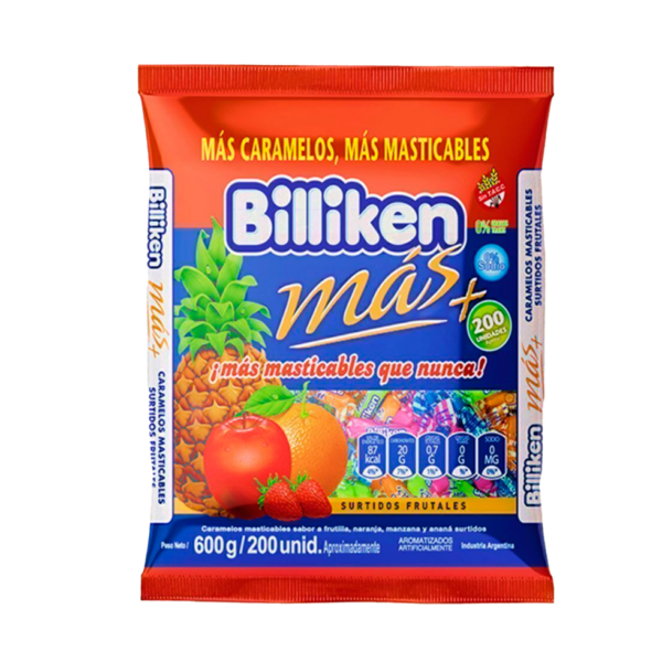 caramelo-billiken-frutal.png CARAMELOS BILLIKEN SURTIDOS 600 GRS. FRUTAL