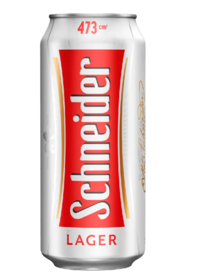 CERVEZA SCHNEIDER RUBIA LATA 473ML