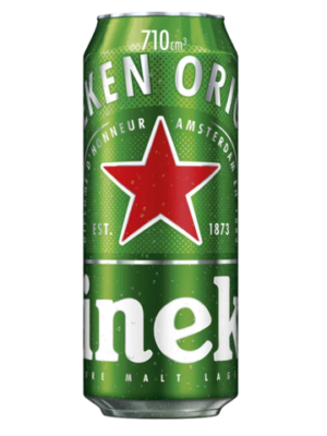 CERVEZA HEINEKEN RUBIA LATA 710ML
