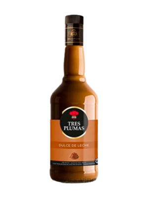 LICOR TRES PLUMAS CREMA DULCE DE LECHE 700 ML