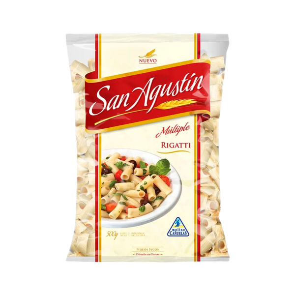 fideo-san-agustin-rigatti.png FIDEO SAN AGUSTÍN RIGATTI 12 X 500 GRS