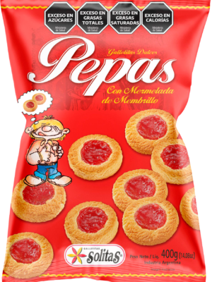 PEPAS SOLITAS 170 GRS.