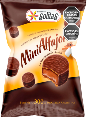 ALFAJOR GALLETITA SOLITAS 160 GRS