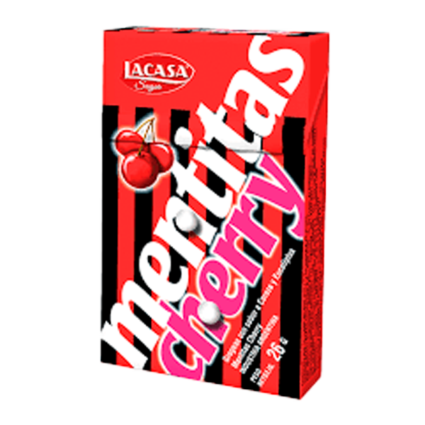 mentitas-cherry.png MENTITAS LA CASA CHERRY X 12