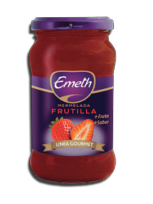MERMELADA EMETH BC.FRUTILLA FRASCO 390 GRS.
