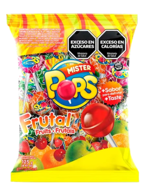 CHUPETIN ARCOR POPS FRUTA 625 GRS