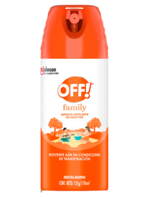 REPELENTE OFF! FAMILY 6HS SPRAY 165ML