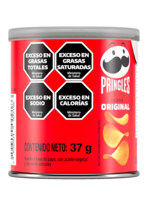 PAPAS FRITAS PRINGLES ORIGINAL 37GRS