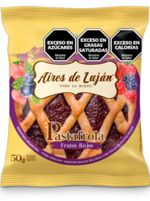 PASTA FROLA FRUTOS ROJOS AIRES DE LUJAN 40 X50G