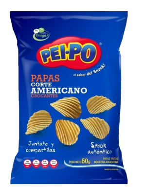 PAPAS PEIPO CORTE AMERICANO 60GRS