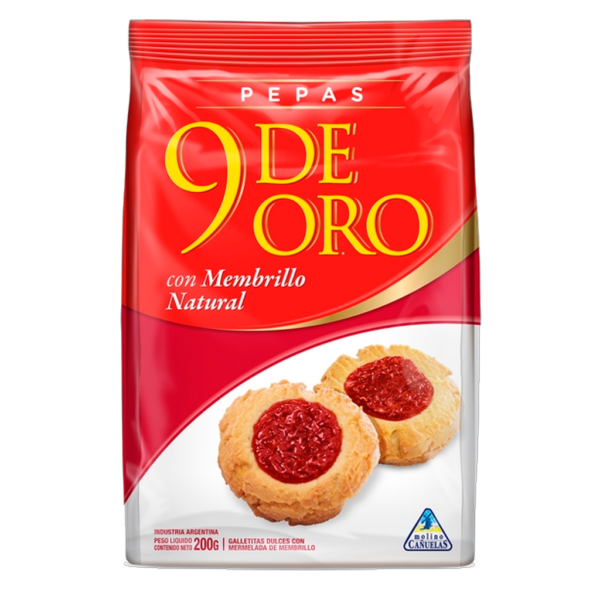 pepas-de-membrillo-9-de-oro.png GALLETITAS DULCES 9 DE ORO PEPAS 200GRS