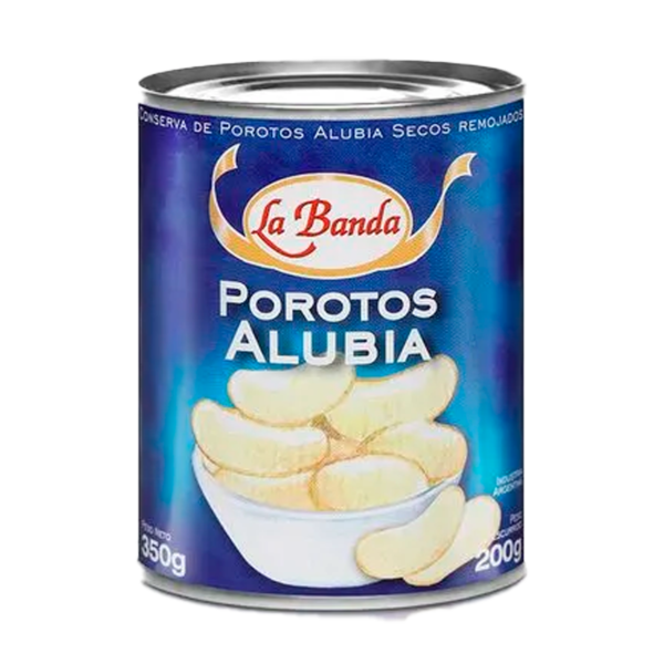 poroto-alubia-la-banda.png POROTOS LA BANDA ALUBIA LATA 350GRS