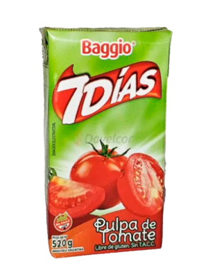 PULPA DE TOMATE 7 DIAS TETRA 520GRS