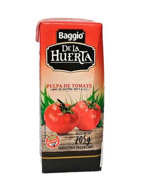 PULPA DE TOMATE LA HUERTA TETRA 205GRS