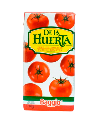 PURE DE TOMATE DE LA HUERTA TETRA 530GRS