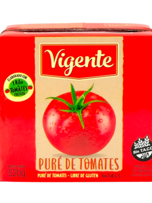 PURE DE TOMATE VIGENTE TETRA 520GRS