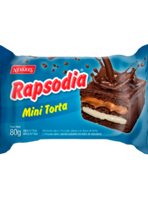RAPSODIA MINI TORTA 80 GRS