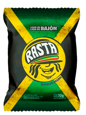 ALF. RASTA CHOC. NEGRO