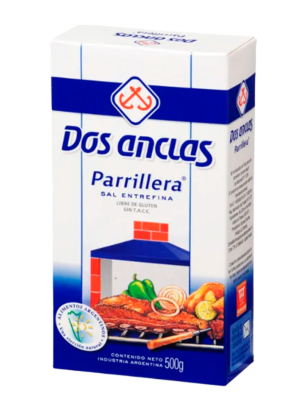 SAL PARRILLERA DOS ANCLAS ENTREFINA DP 1KG