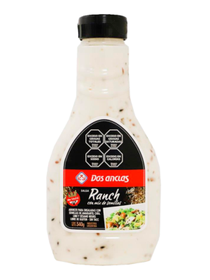SALSA DOS ANCLAS RANCH C/SEM LDG 340GRS