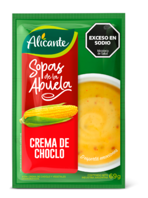 SOPA ALICANTE 69G. CREMA DE CHOCLO